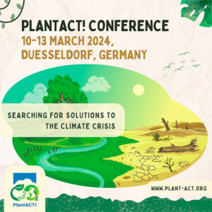 PlantACT! Conference 10-13 March 2024, Duesseldorf, Germany